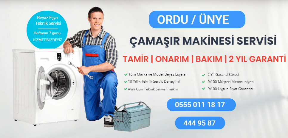 Ordu Ünye Çamaşır Makinesi Servisi